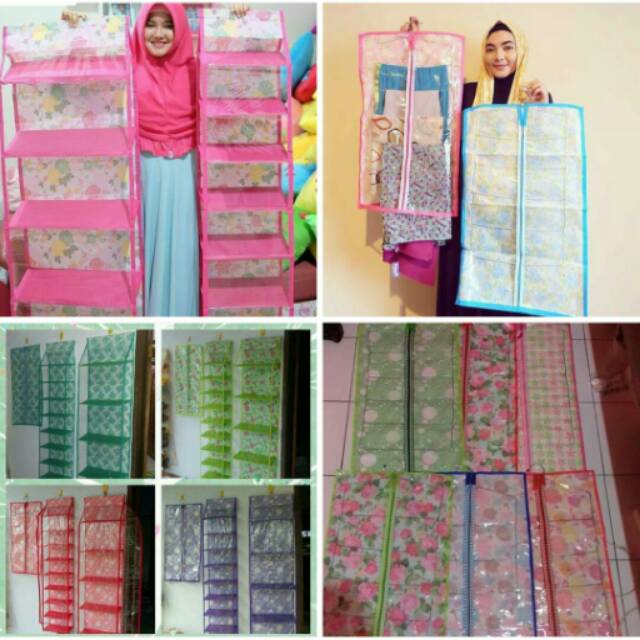 Rak tas,,rak jilbab,,dan sepatu