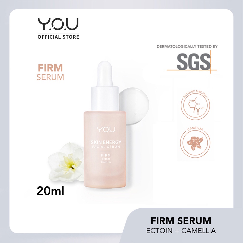 YOU Skin Energy Facial Serum Balance (BHA + Calendula) | Symwhite 377+Niacinamide Maximum Brighten | Soothe (SymCalmin + Purslane)Firm (Ectoin + Camellia) | Hydrate |