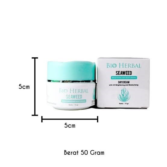 Bio Herbal Seawed Day Cream - Cream Siang