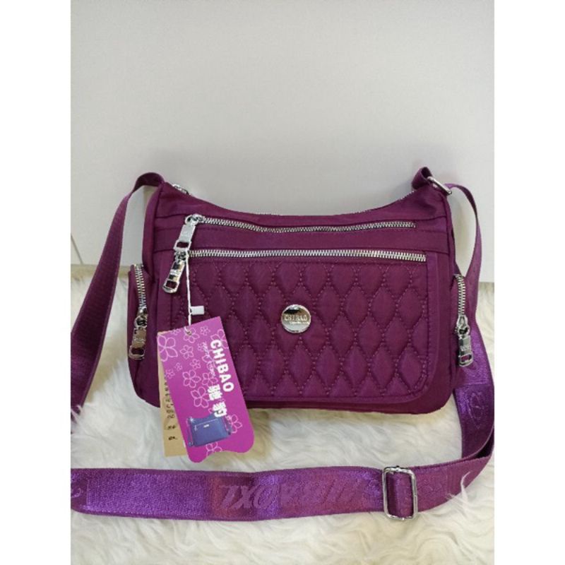 ORIGINAL Tas Selempang Chibao Wanita IMPORT KOREA Elegan Design Tebal Anti Air Best Seller Terbaru