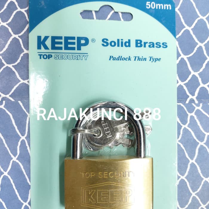 Gembok KEEP 50mm kuningan  Gembok keep 50mm  Gembok 50mm  Gembok