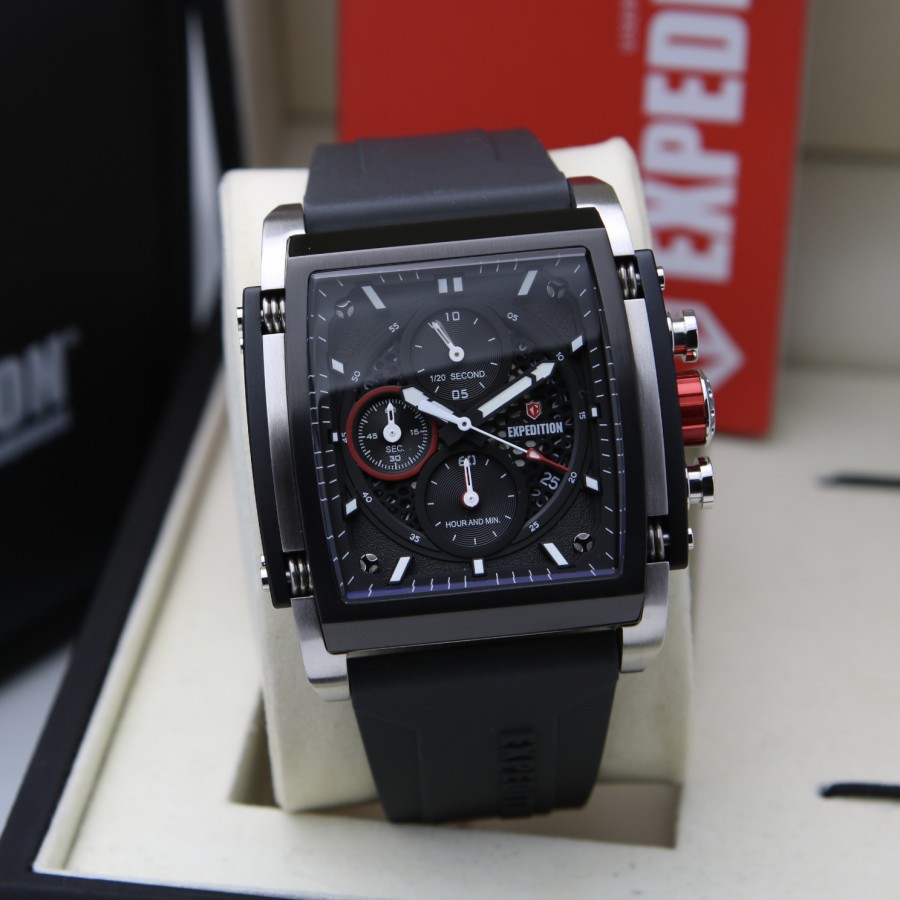 ORIGINAL Jam Tangan Pria Expedition E 6798 / E6798 / 6798 Garansi Resmi 1 Tahun.