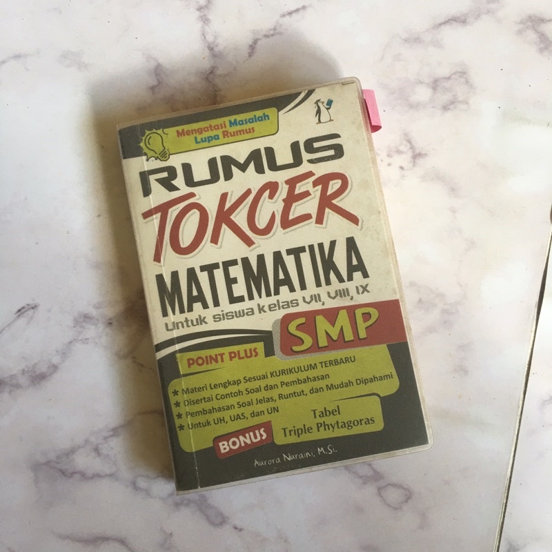 

Buku Rumus Matematika SMP