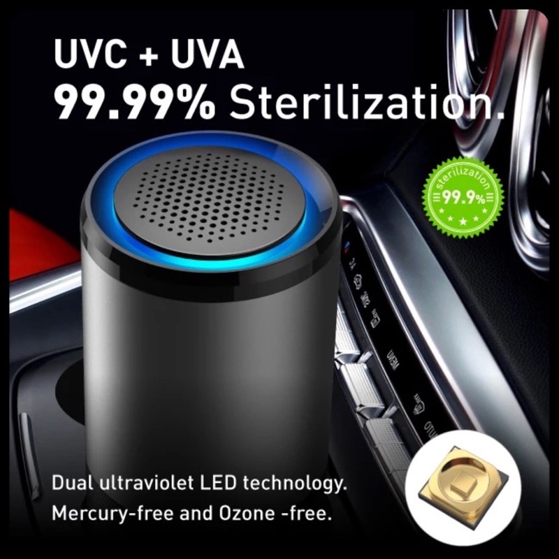 AIR PURIFIER HEPA 13 PORTABLE UVC UVA PEMBERSIH UDARA ORIGINAL