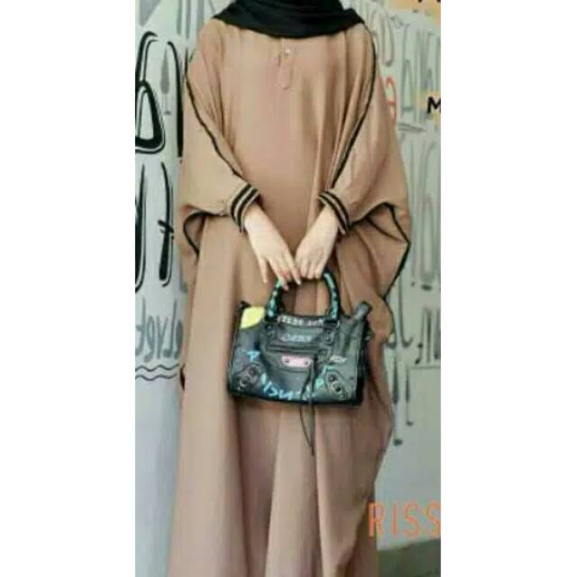 Gamis Abaya pakistan mocca