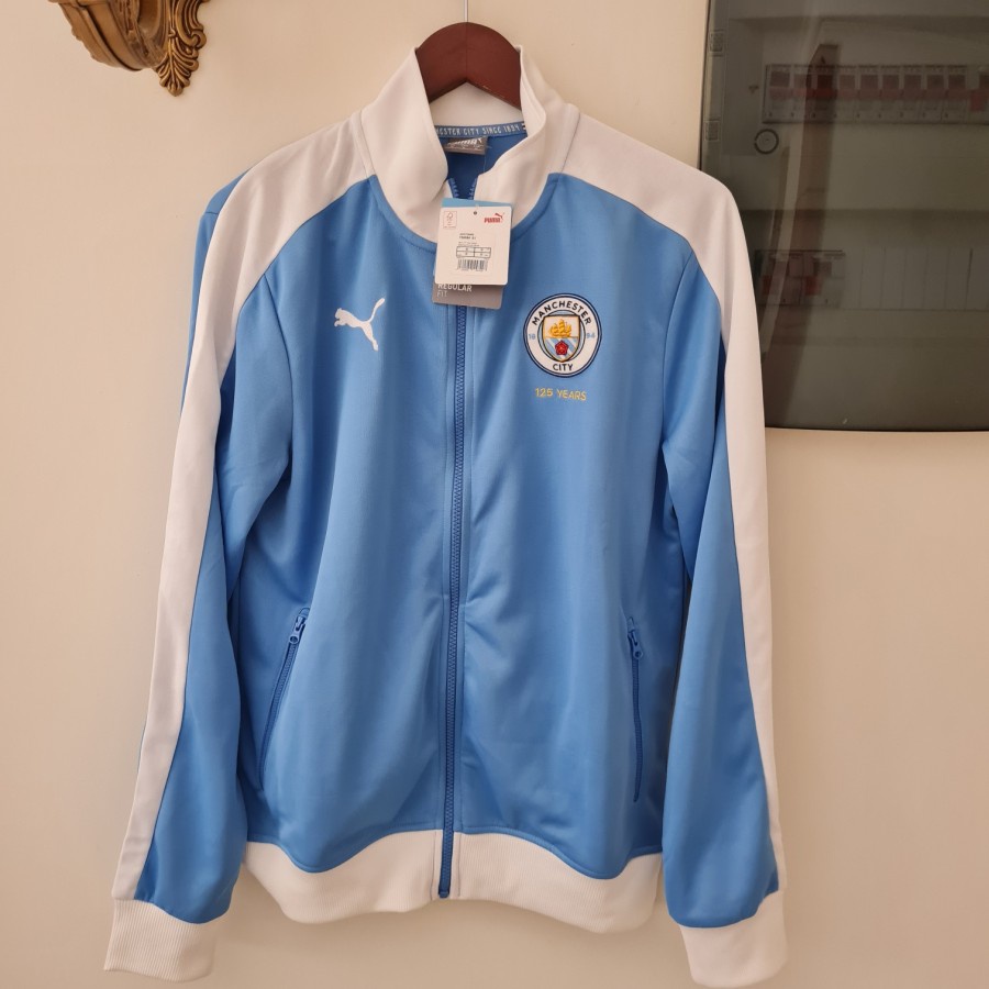 Jaket Tracktop PUMA MCFC Manchester City T7 Track Original 100% BNWT
