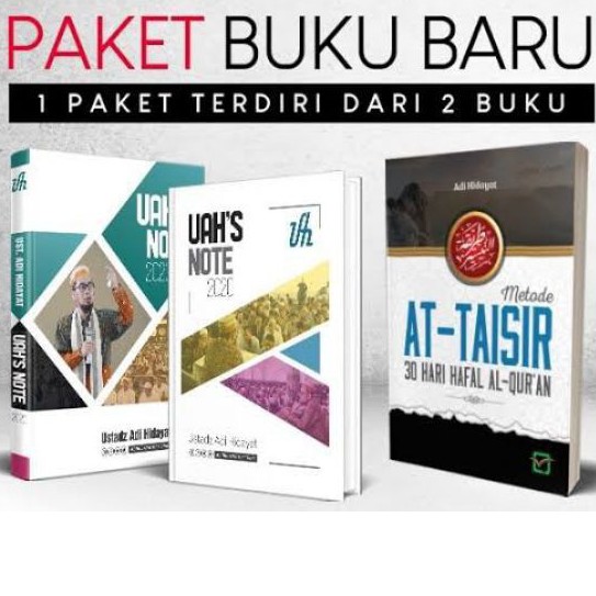 1 MUSHAF MUROJAAH AT TAISIR & UAS NOTE+BONUS KAOS GOOD LOOKING#