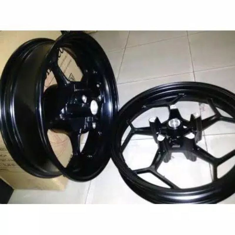 Velg belakang v rossi ninja 250 fi,ninja 250 karbu,ninja z250 tapak lebar 6inch