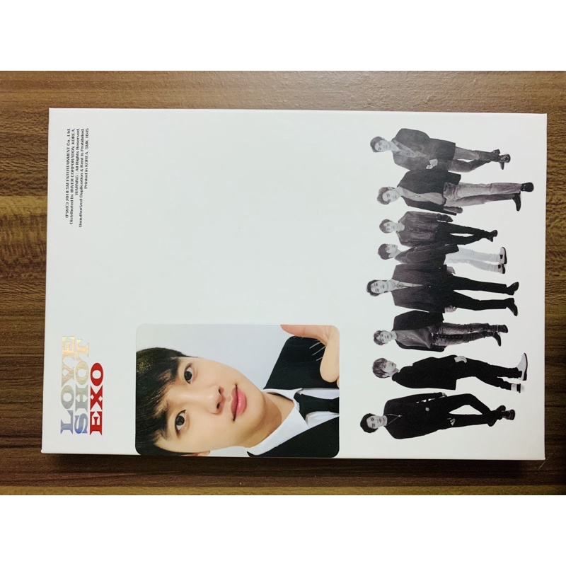 EXO LOVE SHOT Shot Version + D.O. Photocard