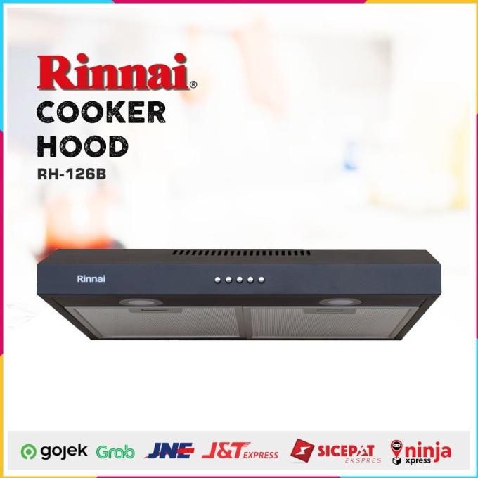 Rinnai Cooker Hood RH-126B Alat Penghisap Asap