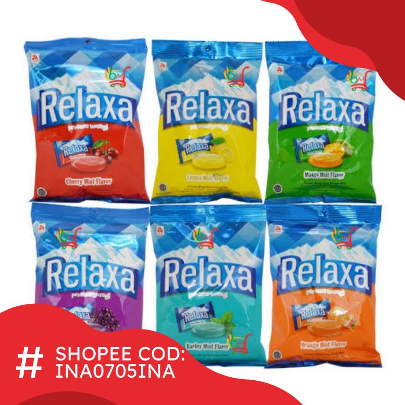 Permen Relaxa / Dikirim Varian Random