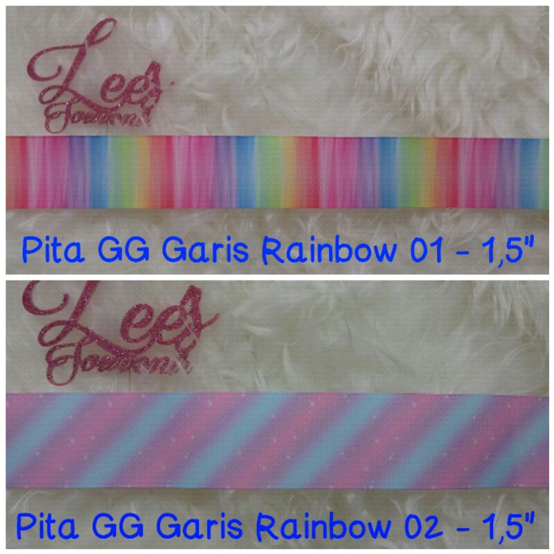 

Pita GG Garis Rainbow 01 & 02 - 1,5