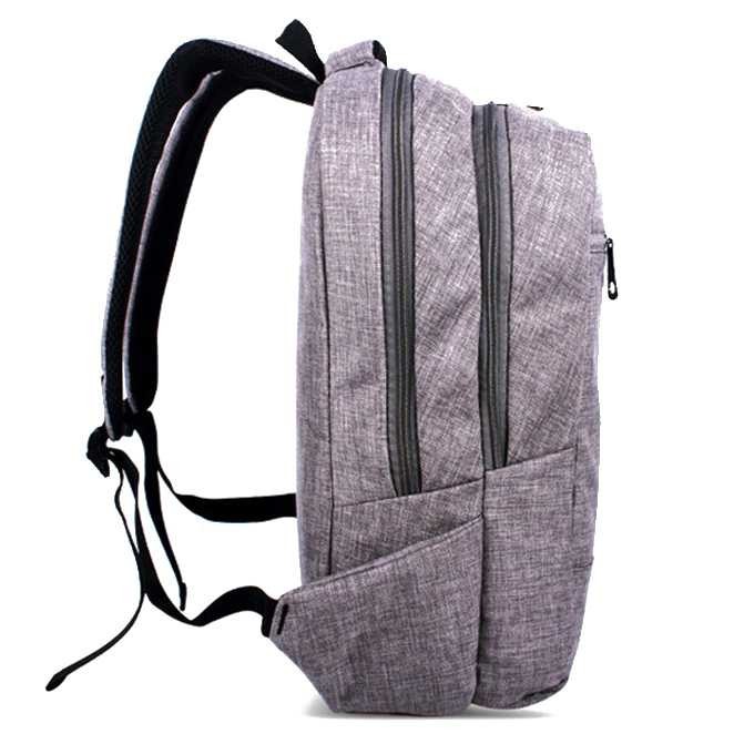 Tas ransel backpack Laptop nylon 14 inch Solid