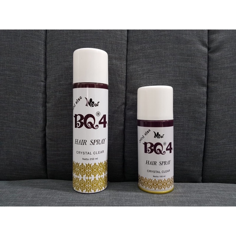 BQ4 Hair Spray Rambut Sanggul 75ml / 150ml / 250ml / 450ml / 550ml