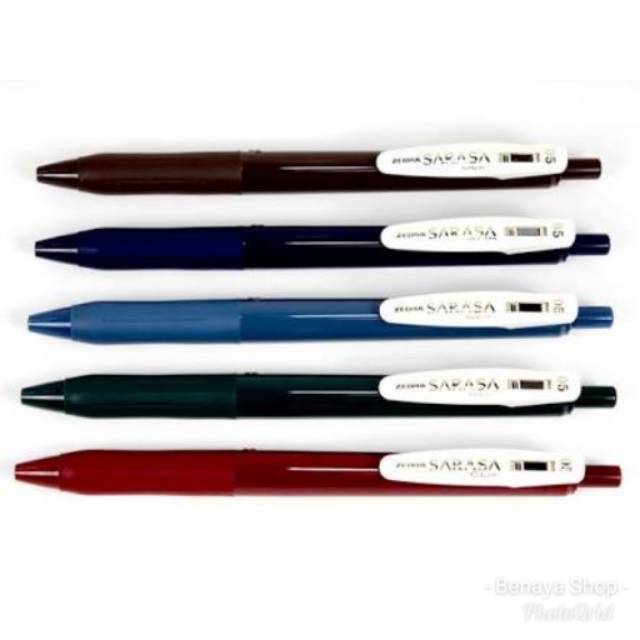 

Pulpen Gel Zebra Sarasa Vintage Series 0.5mm