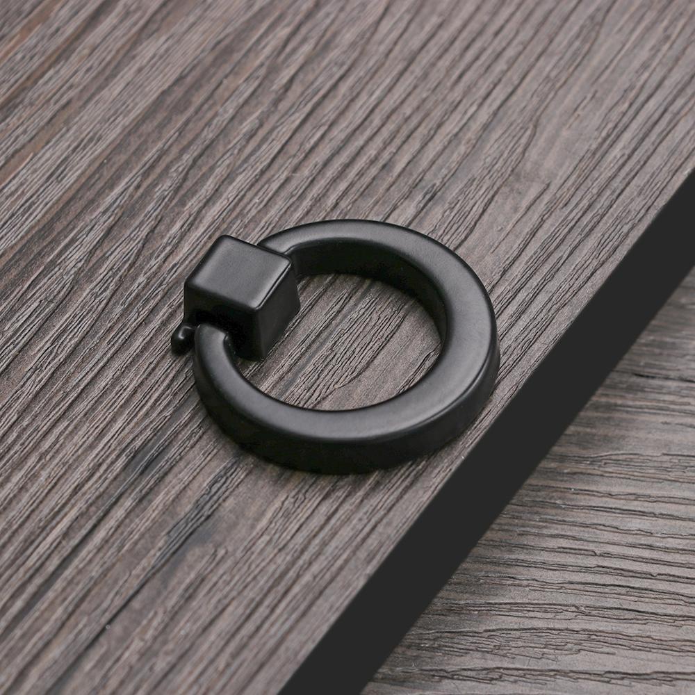 Preva Tarikan Lemari Kabinet Perangkat Keras Lemari Dresser Variasi Gaya Black Series Furniture Door Handle