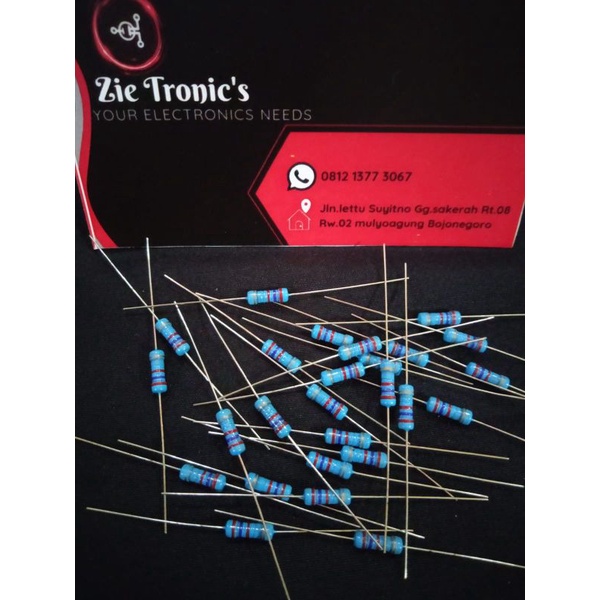 10 pcs Resistor 1/2 watt 6K8 MF 1%