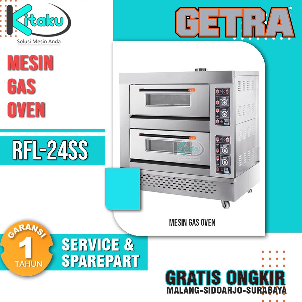 Gas Oven Getra RFL-24SS
