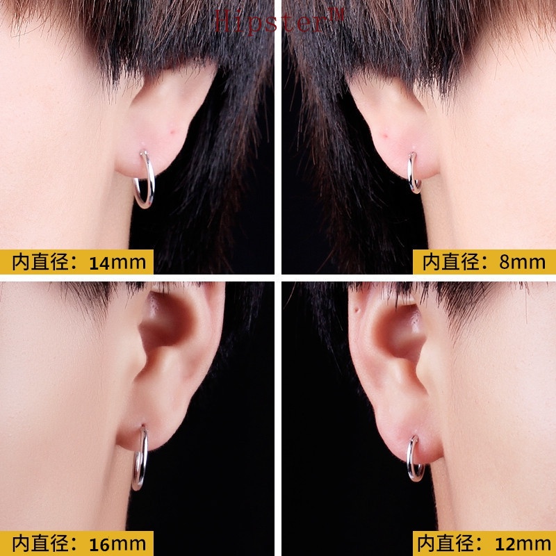 Hot Sale Trendy Personality round High Street Style Earrings