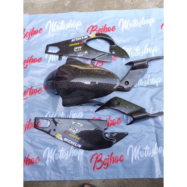 Paket modif suzuki gsxr150 winglet gsx r150 spakbor gsx carbon