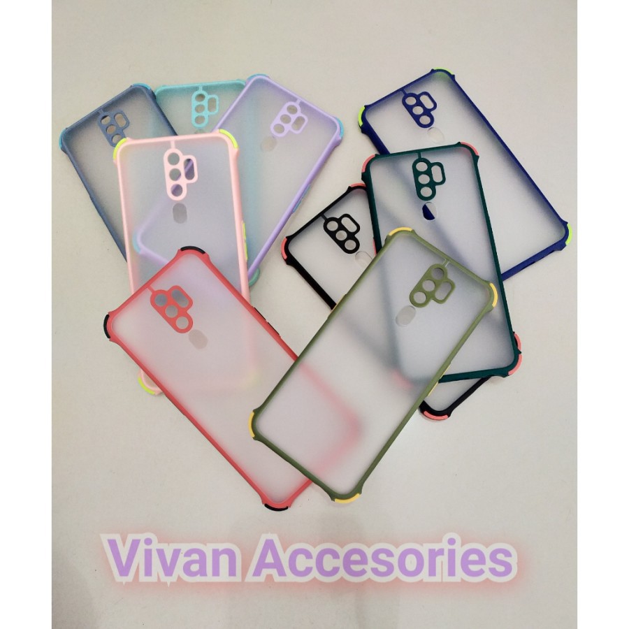 Case Oppo A9 2020 / OppoA9 2020 Matte Colour ShockProof AntiCrack