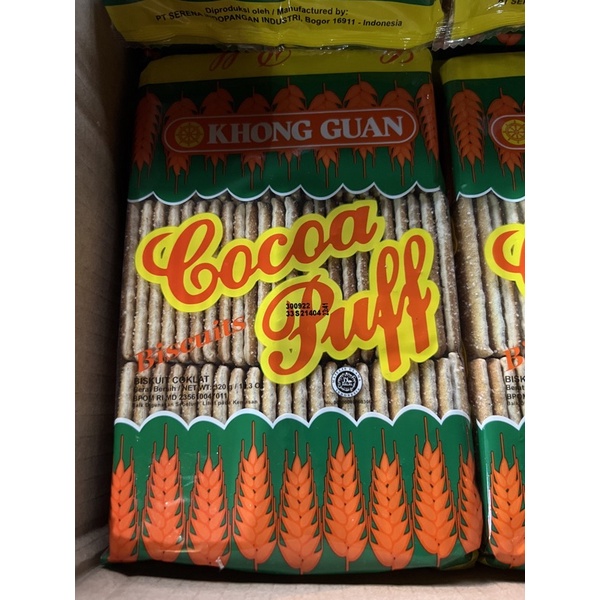 

Khong Guan Cocoa Puff biskuit 320gr