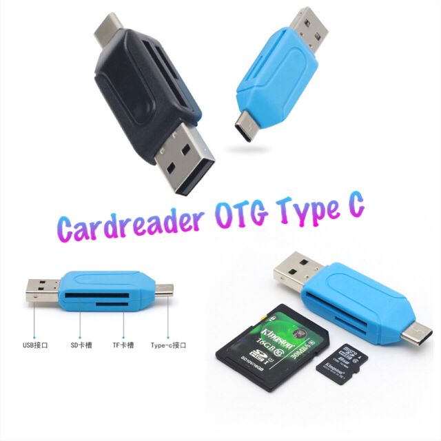 OTG C ALL IN 1 / CARD READER TYPE C / CARD READER C