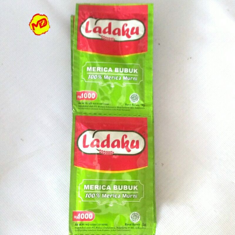 

Ladaku Merica Bubuk 100% merica murni Renceng isi 12 sachet