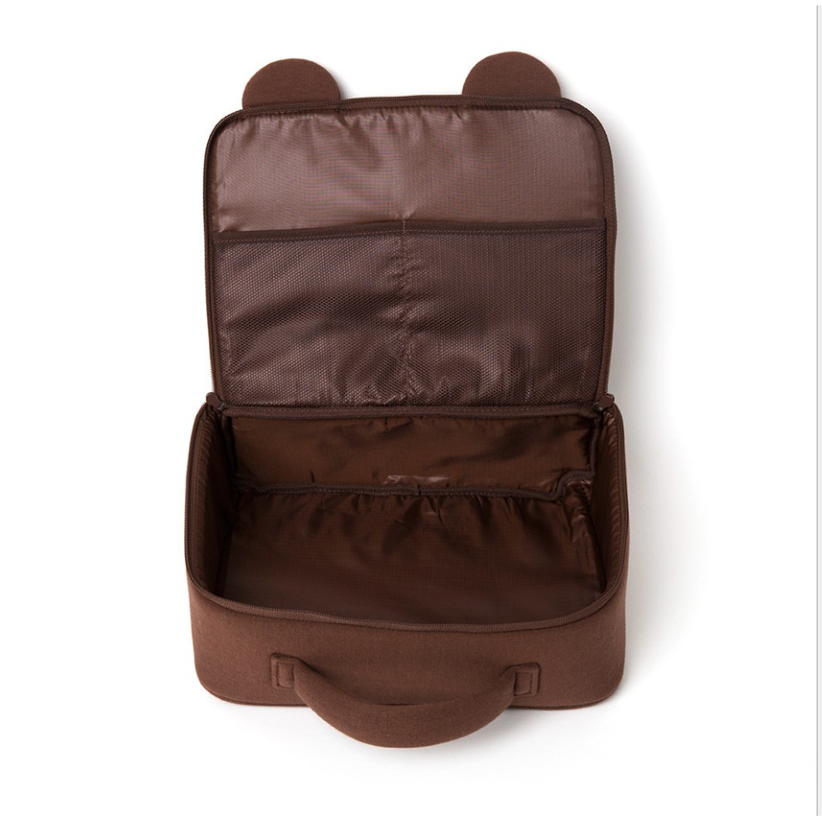 Tas Multifungsi / Tas Travel Organizer / Tas Kosmetik Karakter BERUANG BEAR DUCK