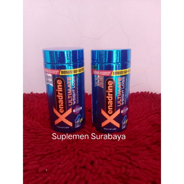 Xenadrine Ultimate Pembakar Lemak 120 Kapsul Harga Grosir
