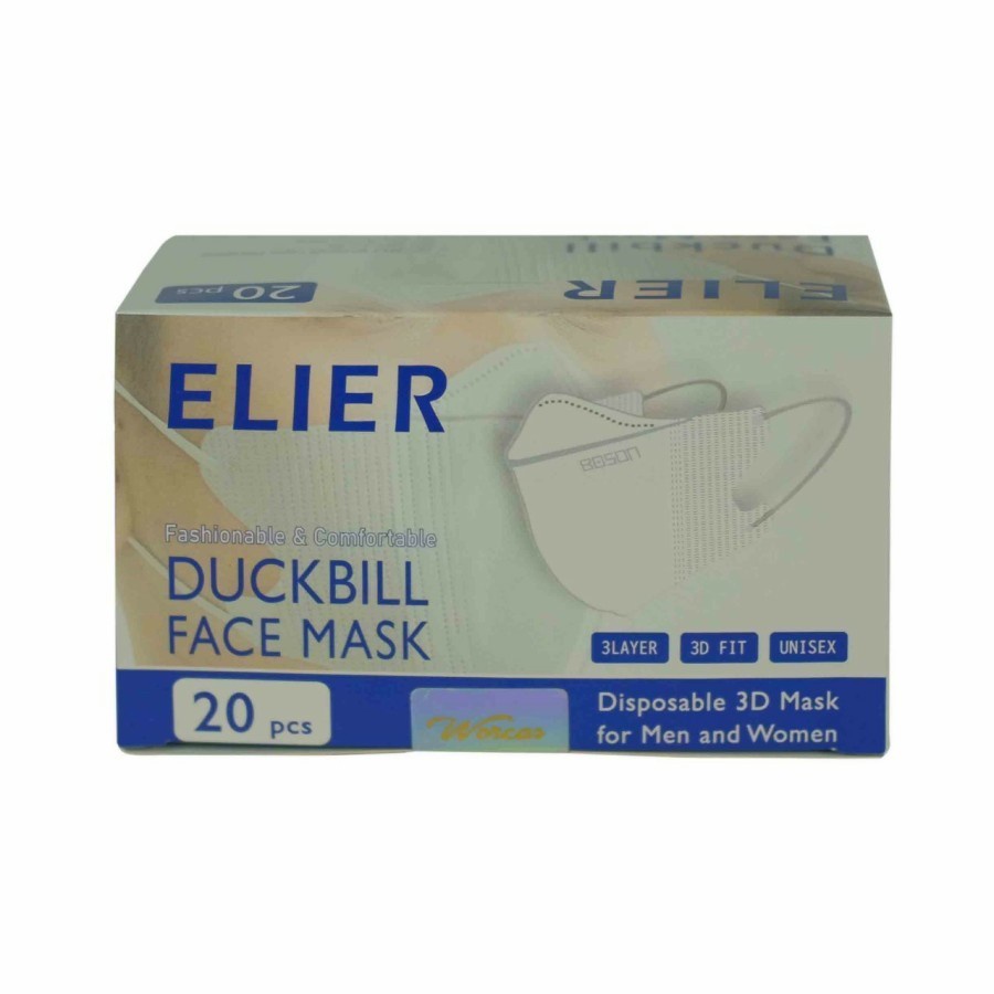 [ DUCKBILL ELIER ] MASKER DINKES DUCKBILL ISI 20 PCS / BOSON 3 PLY