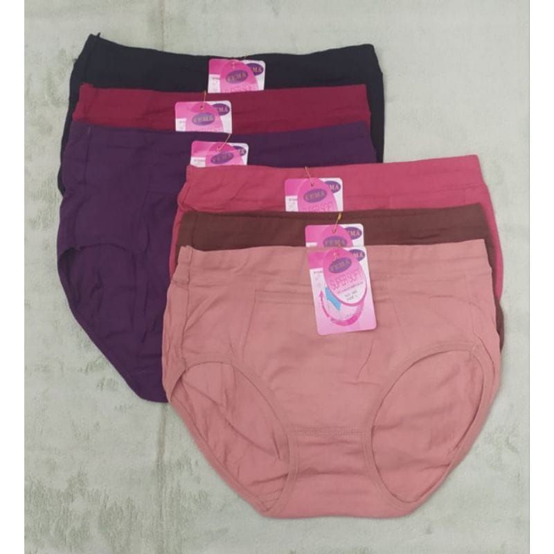 CD Import Fema Celana Dalam Wanita Fema Saku 383 Supert Soft