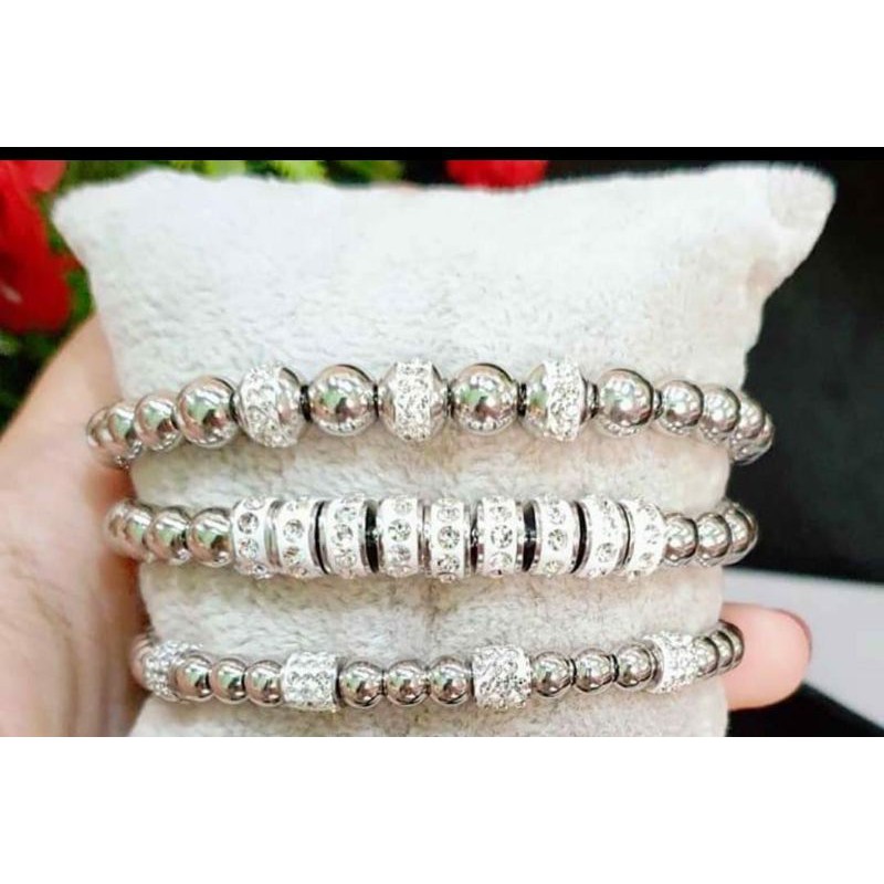 Gelang Serut Titanium Asli