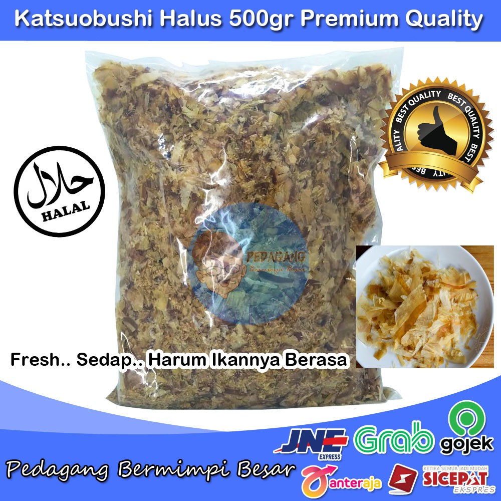 Katsuobushi 500gr Premium Quality/  Katsubushi 500gr Premium Quality/ Katsubushi Serut 500g