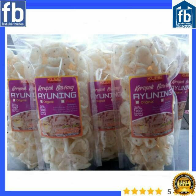 

Kerupuk bawang ayuning gurih dan lezat