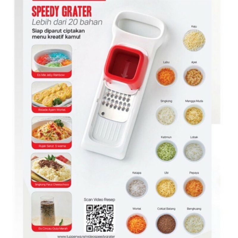 SPEEDY GRATER TUPPERWARE