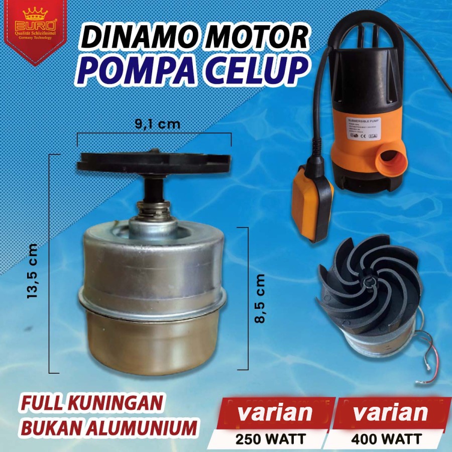 Dinamo motor pompa celup