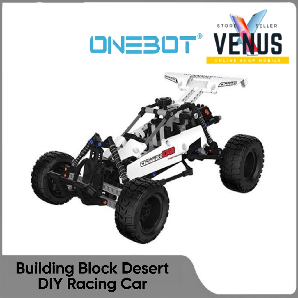 ONEBOT Building Block Toy Mainan Mobil DIY Desert Racing Car SMSC01IQI