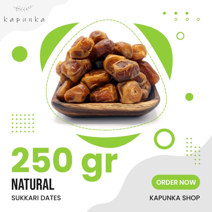 

Kurma Sukari 250 gr/ Kurma/Sukari