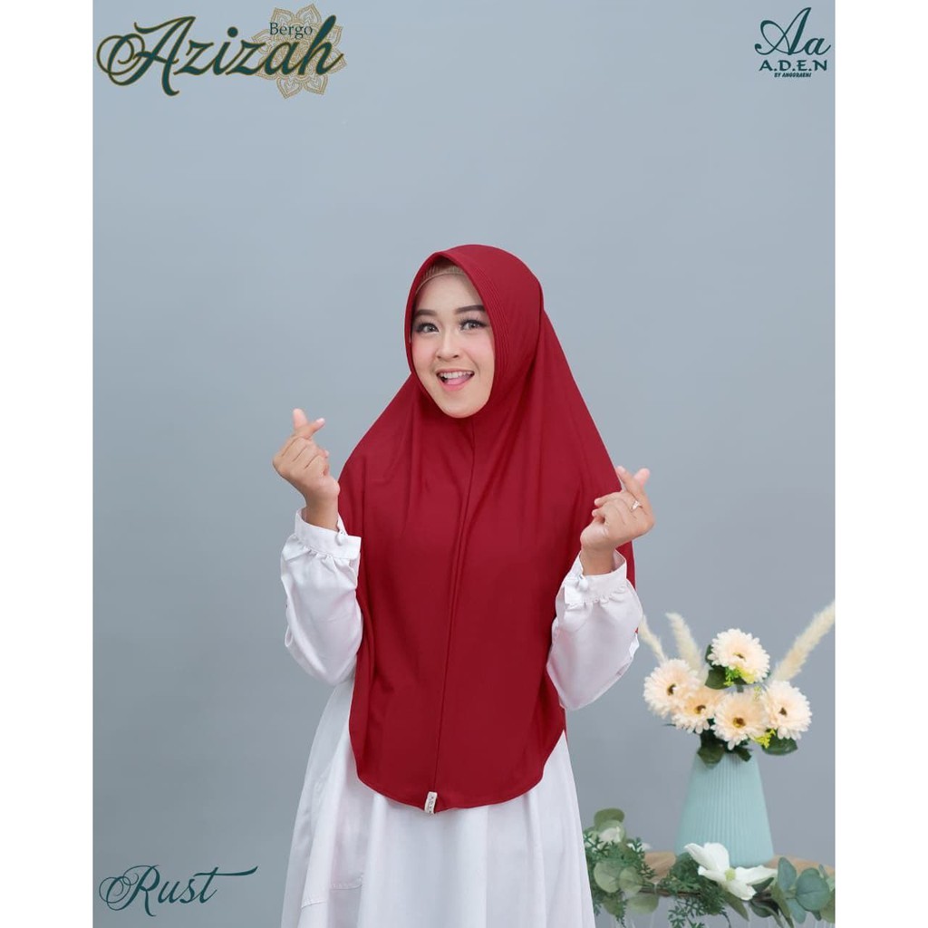 bergo azizah by aden hijab