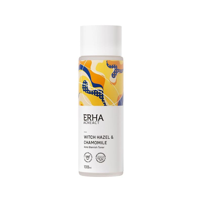 ERHA ACNEACT TONER WITCH HAZEL &amp; ZINC GLUCONATE, CHAMOMILE 100ML