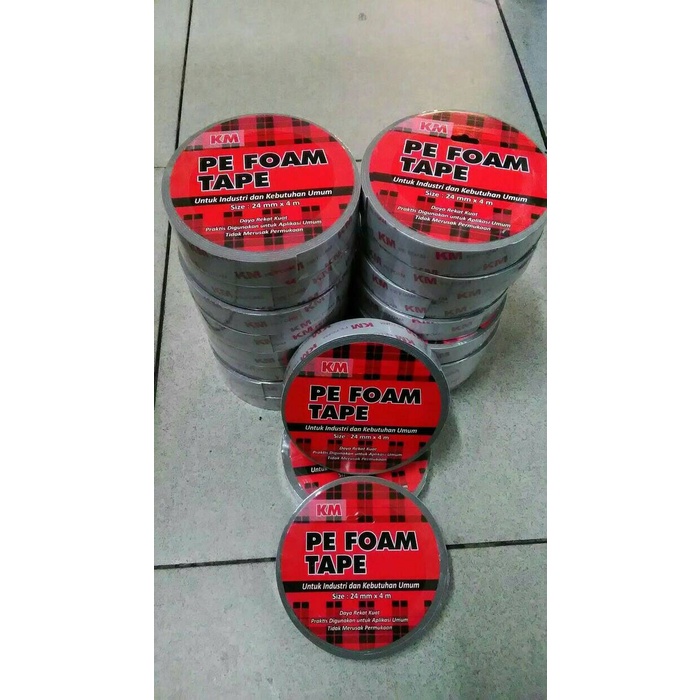 

Terbatas Double Tape Km 24Mmx4,5M Bagus