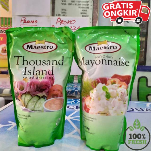 Jual MAYONNAISE MAESTRO 1KG / THOUSAND ISLAND 1KG / HARGA SPESIAL