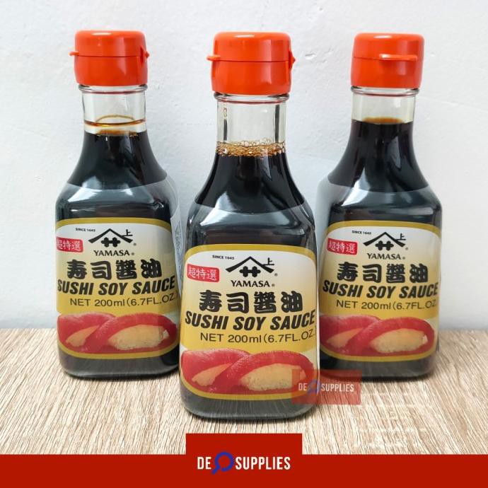 

Yamasa Sushi Shoyu Soy Sauce 200ml - Kecap untuk Sushi Cocolan Jepang