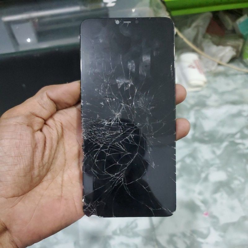 Lcd oppo a3s (cph 1853) ori minus glass