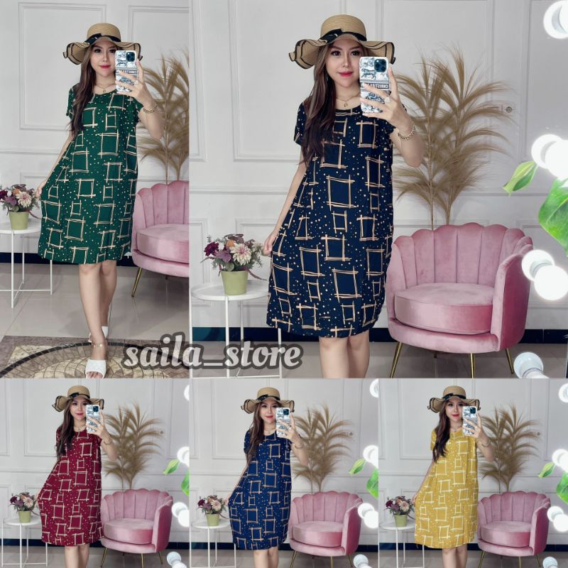 Daster Bali Bahan Rayon Adem Halus