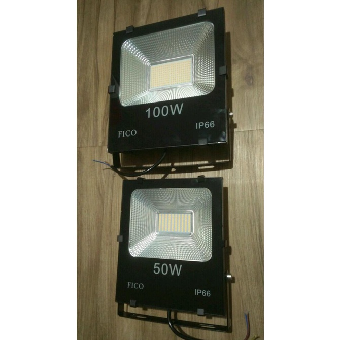 Fico Flood Light Lampu Tembak Kap Sorot LED SMD 50 Watt