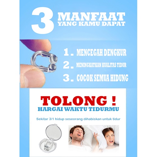 Alat Anti Ngorok Penghilang Dengkur Stop Snoring Magnetic Solusi Saat Tidur Agar Tidak Mendengkur