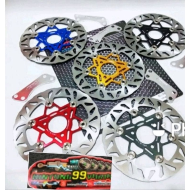 DISC PIRINGAN CAKRAM DEPAN  PSM ORIGINAL MOTOR MJ M3 FINO SOUL GT 115 MIO Z LUBANG 3 220MM