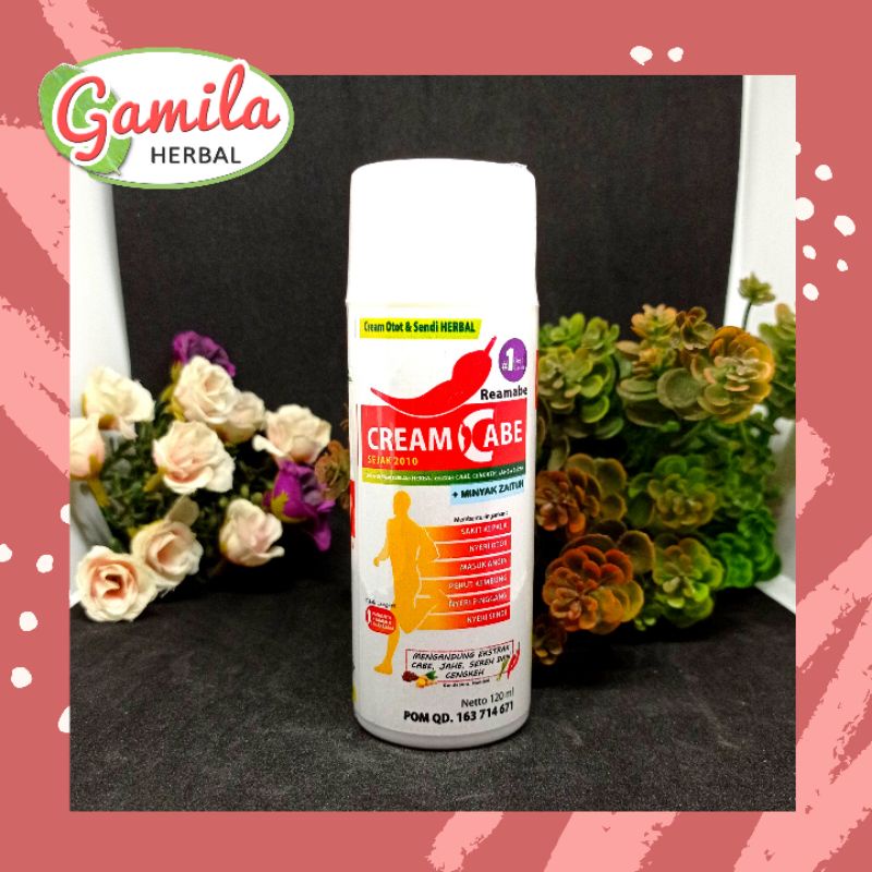 CREAM CABE Herbal untuk Otot dan Sendi/Cream herbal/Cream otot sendi